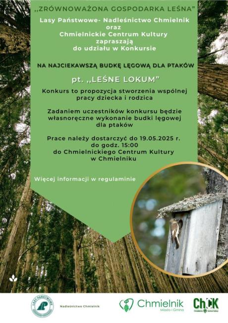 Konkurs pt.,, LEŚNE LOKUM''