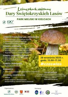 XI Dary Świętokrzyskich Lasów w Parku Miejskim w Kielcach